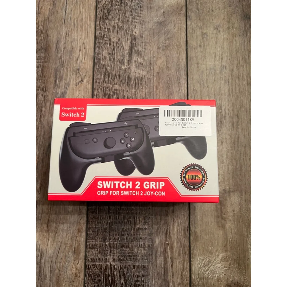 NEW Switch 2 Joy-Con Controller Grips One Size Orange Blue
